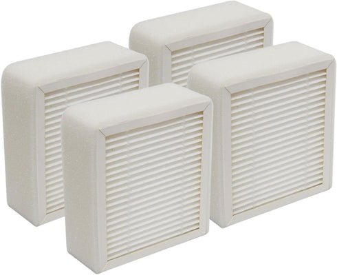 PUREBURG Replacement True HEPA Filter for Smart Air QT3 Portable Air Purifier, 4-Pack H13 Air Clean Dust Pet-hair