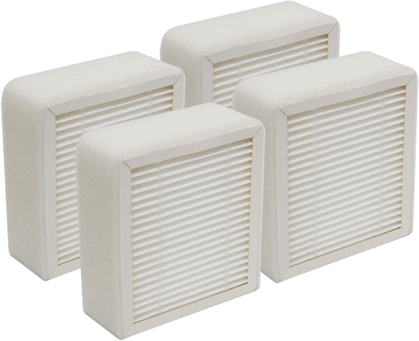 PUREBURG Replacement True HEPA Filter for Smart Air QT3 Portable Air Purifier, 4-Pack H13 Air Clean Dust Pet-hair