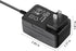 2-Prong 12.6V 1A AC/DC Adapter for AIPER Smart Seagull 600 Cordless Automatic Robotic Pool Vacuum Cleaner