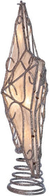 Kurt Adler UL 10-Light Metal Trimmed Capiz Inspired Star Treetop