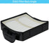 Replacement Filter for Shark ZU62 ZU60 Navigator Zero-M Pet Pro Vacuum, 2 Filter 6 Foam 6 Felt Kit