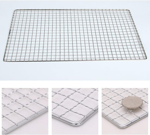 Stainless Steel BBQ Grill Rack Grids for Roasting or Baking, Oven & Dishwasher Safe