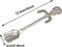 Maydahui 6PCS Skull Spoon 5 inch 18/10(304 )Stainless Steel Hanging Teaspoons Coffee Tea Sugar Espresso Dessert Stirring Spoons Design for Halloween Party Kitchen