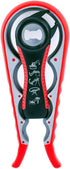 Jar Opener for Seniors with Arthritis, 5-in-1 Bottle Opener for Weak Hands (Red)