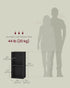 2-Tier 9.4 11.8 25.2 Inches, ULBC432B01 VASAGLE Custos Collection - Bookshelf, Bookcase, Book Shelf, Open Storage