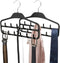 FairyHaus Belt Hanger Organizer 2 Pack, Non Slip Tie Rack Holder, Durable Hanging Closet Accessory Hooks