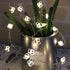 16FT 50LEDs 3AA Outdoor(1 Pack) GUOCHENG Music Note String Lights, Music Stave Fairy Light Batteries Operated