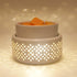 VICTORIA AROMA Ceramic Wax Melt Warmer - LED Night Light Candle Wax