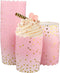 50 Pcs Colorful Greaseproof Paper Baking Cups, Large 5 Oz Cupcake Paper Liners for Wedding Party