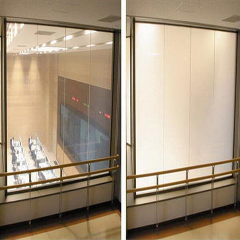 HOHOFILM Electronic PDLC Smart Film, Switchable Smart Glass Film (15cmx15cm)