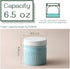 countertop, DOWAN Butter Crock, French Butter Dish for Spreadable Soft Butter, Ceramic Butter Keeper with Lid