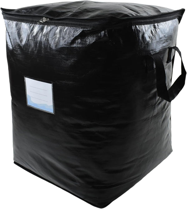 91L Heavy Duty Storage Bags for Clothes, Extra Large Moving Bags with Reinforced Handle for Organizing Bedding, Toys
