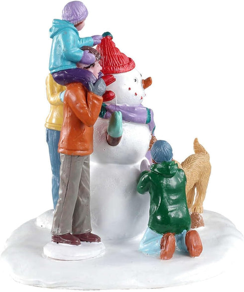 Lemax Christmas Village Snowman Teamwork Decoration - 03511
