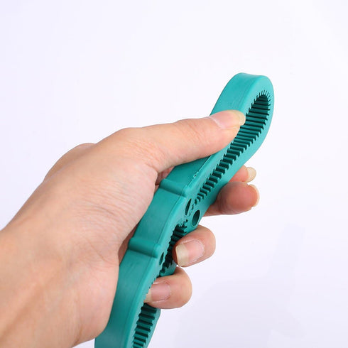 GARASANI 3 in 1 Kitchen Tool, Silicone Easy Arthritis Jar Opener, Green