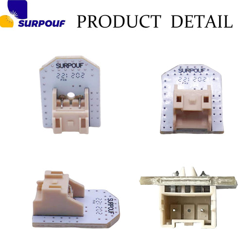 (5PK WR55X11132 WR55X26487 WR55X30603 Refrigerator LED Light Bulb Fits for GE Replaces 3033142 AP5646375 PS4704284