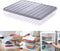 Food Storage Bin Vegetable Organizer with Lid, Clear Fridge Crisper to Keep Food Fresh, BPA Free Kitchen Organizer