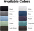 8 Set-2 Sheets,2 Towels,4 Washcloths-600GSM Piece Oversized Blue Bath Towel Extra Large Bath Towel Hand Soft Highly