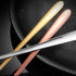 4 Pieces Stainless Steel Coffee Teaspoons, Long Handle Espresso Soup Ice Cream Dessert Spoons