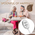 Best Friends Spoon Gifts for Women Men, BFF Birthday Gift for Mom Dad Daughter Son, Spoonful of Happiness for Coffee