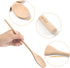 HANSGO 3PCS 12 Inch Long Wooden Spoons, Mixing Oval Spoons, Tasting Spoons, Large Cooking Spoons