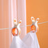 9 Pack Beach Towel Clips for Beach Chair, Strong Silicone Plastic Clips to Keep Towels from Blowing Away