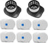 IX141 Filters Fit for Shark IX141 IX140 IZ140 IX142 IZ140C IZ142 UZ145 IZ141C IX141H WZ140 Stick Vacuum, 2 Pack HEPA
