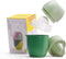 Citrus Juicer Hand Juicer with Lemon Shape - Two Press Options for Different Fruits (Green)