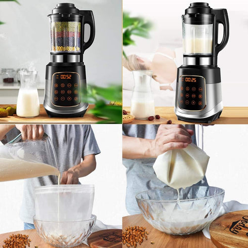ERA NATURAL 3 Pack 12" 10" Nut Milk Bag Reusable x Cheesecloth Bags for Straining Almond/Soy Milk Greek Yogurt Strainer