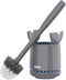 MR.SIGA Toilet Bowl Brush and Holder, Premium Quality with Solid Handle and Durable Bristles for Bathroom Cleaning