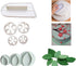 Fondant Cutters Molds Cake Decorating Tool, Icing Smoother, Sugarcraft Gumpaste Craft Flower Leaf Mold