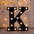 Decorative LED Illuminated Letter Marquee Sign, Alphabet Marquee Letters with Lights for Home Bar Decoration