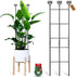 32in Large Indoor Plant Trellis for Climbing Plants, Expandable Metal Garden Trellis