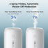 Portable Mini Humidifier, 350ml Quiet Small Cool Mist USB Personal Desktop Humidifier for Bedroom and Office