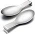 Spoon Rest Set of 2 - E-far Stainless Steel Spoon Ladle Holder for Kitchen Stove Top, Dishwasher Safe