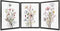 Gubrandin 3PCS Wildflower Nursery Decor Boho Nursery Wall Art Prints Artwork Paintings for