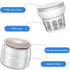 SiiMMM Yogurt Filter, Yogurt Mesh Strainer Basket, Yogurt Mesh Strainer, Milk Strainer, Whey Separator for Filtering