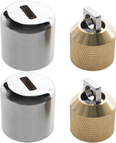 (2 Pack) DSL-1 Outdoor Water Faucet Lock for 3/4" Hose Bib &