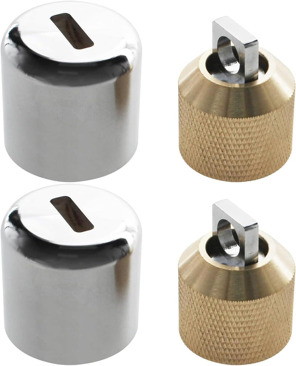 (2 Pack) DSL-1 Outdoor Water Faucet Lock for 3/4" Hose Bib &