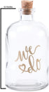 Wedding Accessories Sand Ceremony Decanter, We Do, 5.5-Inches