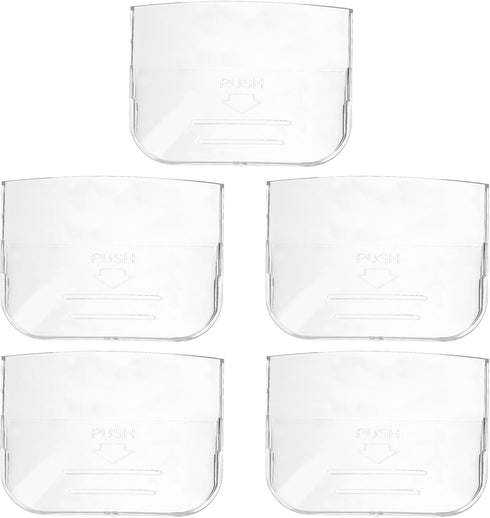 5pcs Clear Drinking Glasses, Plastic Rice Cooker Water Box, Transparency Condensation Collector Accessories