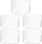 5pcs Clear Drinking Glasses, Plastic Rice Cooker Water Box, Transparency Condensation Collector Accessories