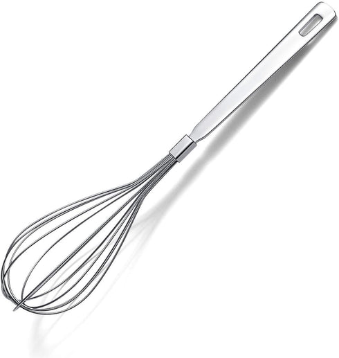 Berglander Whisks for Cooking, Stainless Steel Balloon Whisk Set, Sturdy Kitchen Wire Whisks for Baking, Blending,