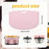 Silicone Slow Cooker Liner for 6-8 Quart Crockpot, Reusable Heat Resistant Liner Bag for Oval or Round Pots (Pink)