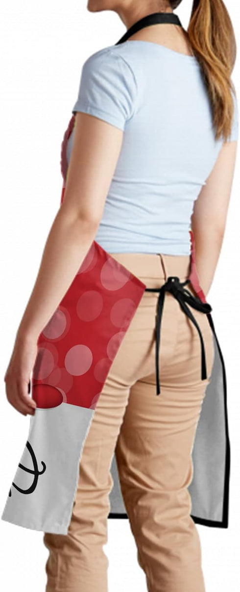Giwawa Unisex Cooking Apron, Resistant 33 x 28 inches with 2 Pockets, Suitable for BBQ Grill, Haircut