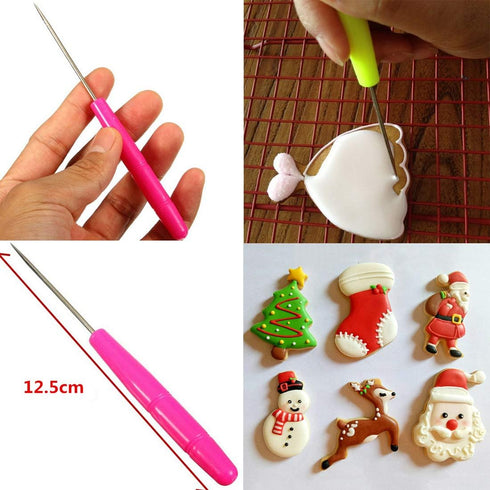 Squeeze Writer Bottles - Decorating Supplies Icing Bottle Applicator for Cookies, Cake, and Baking, 16pcs