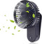 Portable Clip on Mini Desk Fan - 2400mAh Rechargeable USB Battery Operated Stroller Fan, Royal Blue
