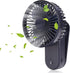 Portable Mini Clip on Fan, 4000mAh Rechargeable USB Battery Operated Stroller Fan, Royal Blue