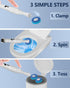 Set, 8 1 8 6 Electric Toilet Brush and Holder Leebein in Electric Toilet Bowl Cleaning Kit with Replaceable Brushes