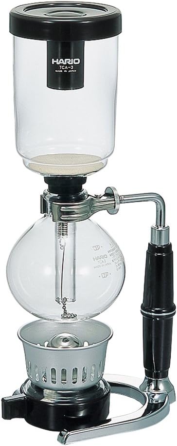 Hario Upper Bowl for Coffee Syphon TCA-3, Transparent 3 Cup Design