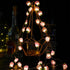 13FT 40LED Pink Rose Flower String Lights, Battery Operated Fairy Light Romantic Valentine's Day Decor, Decorative